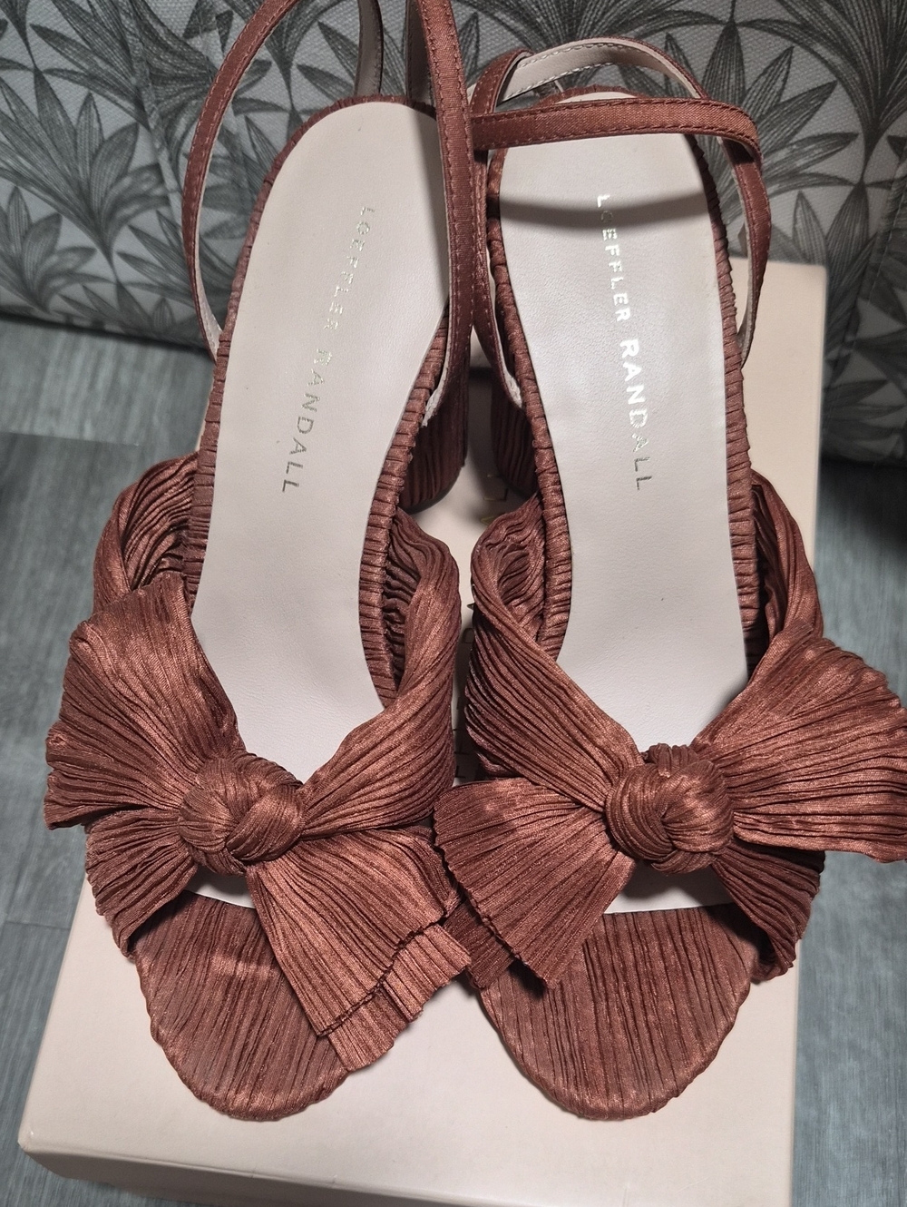 Loeffler Randall Camelia Sandal In Terra Size 8